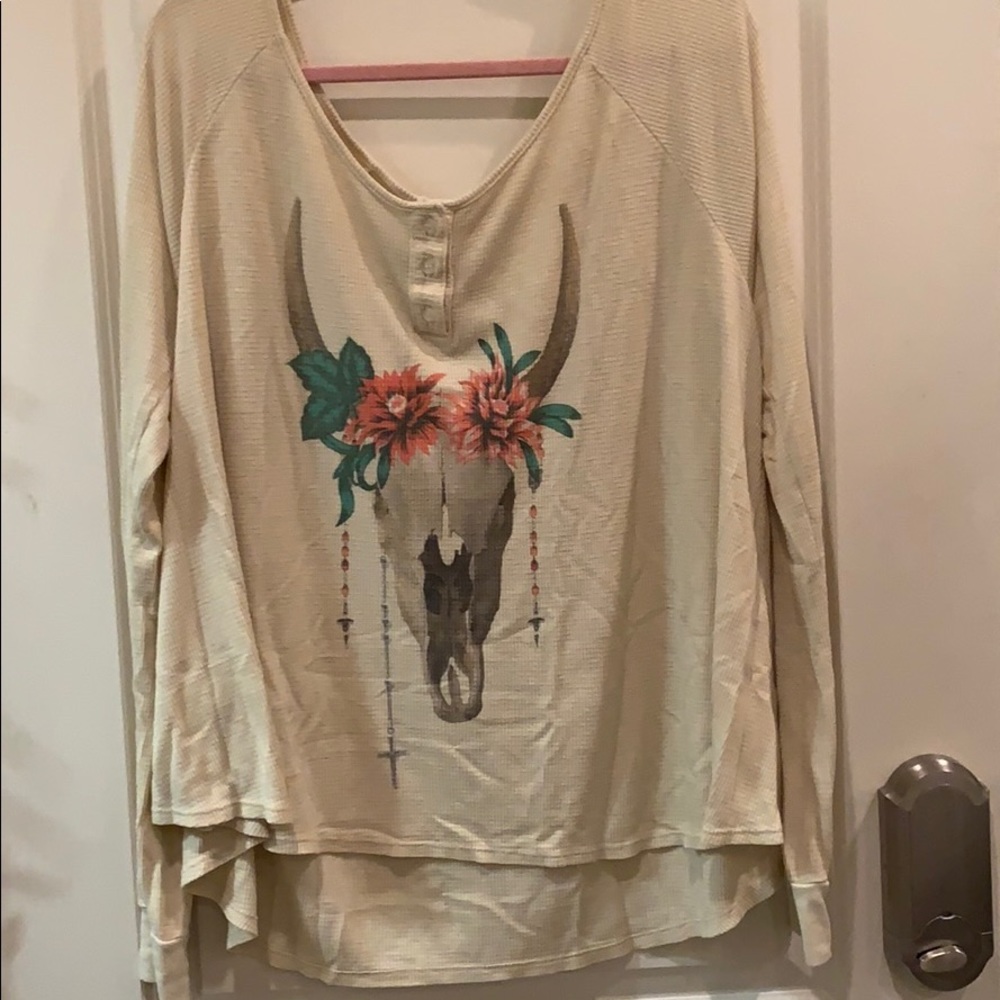 Cow head wild fox sweater